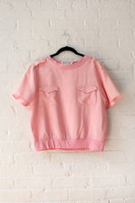 Vanderbilt Pink Silk Sport Tee M/L
