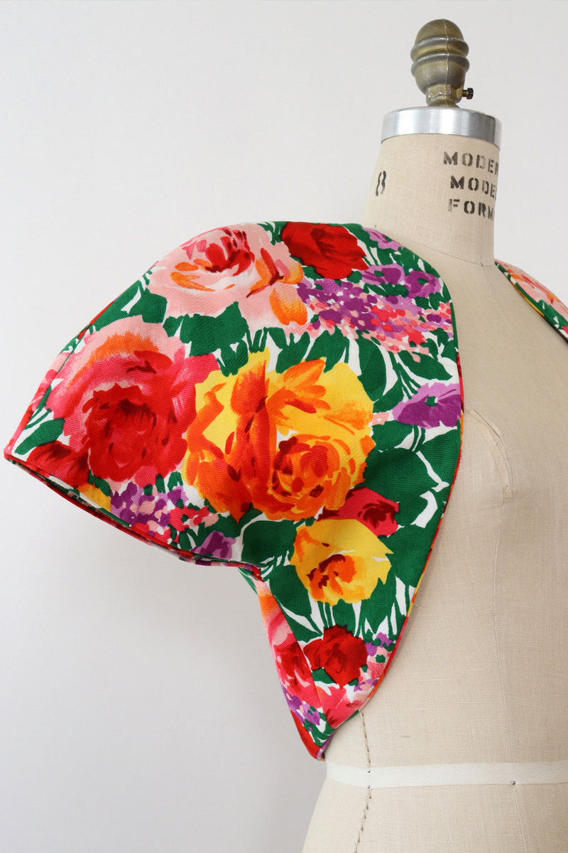 Barboglia Full Floral Shrug Topper XS/S