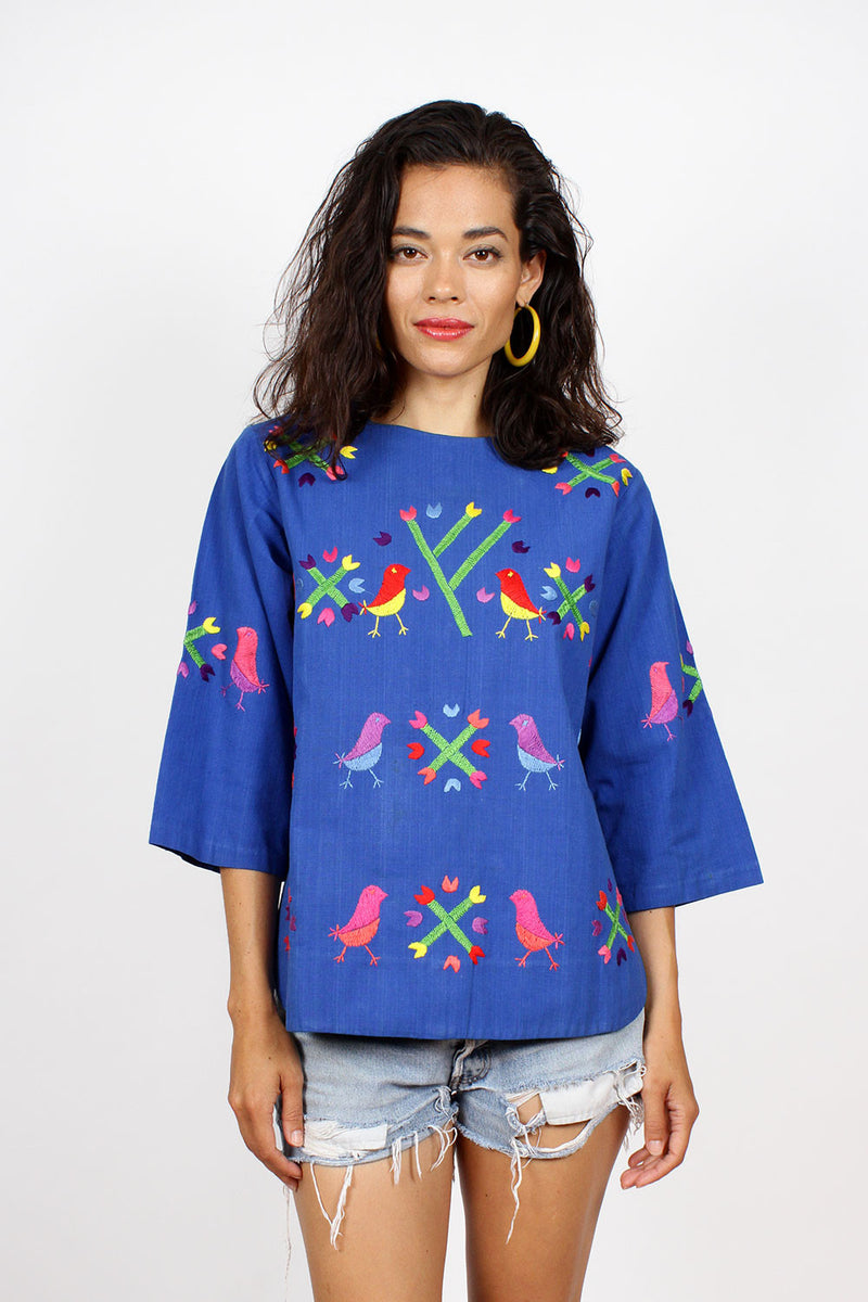 Yolanda Embroidered Top S