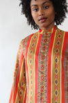 Janis Paisley Flare Dress S/M