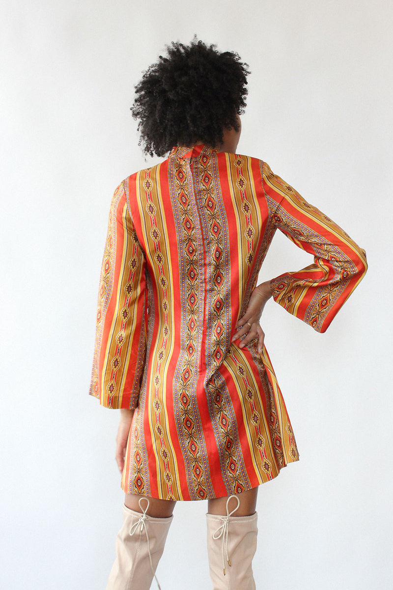 Janis Paisley Flare Dress S/M