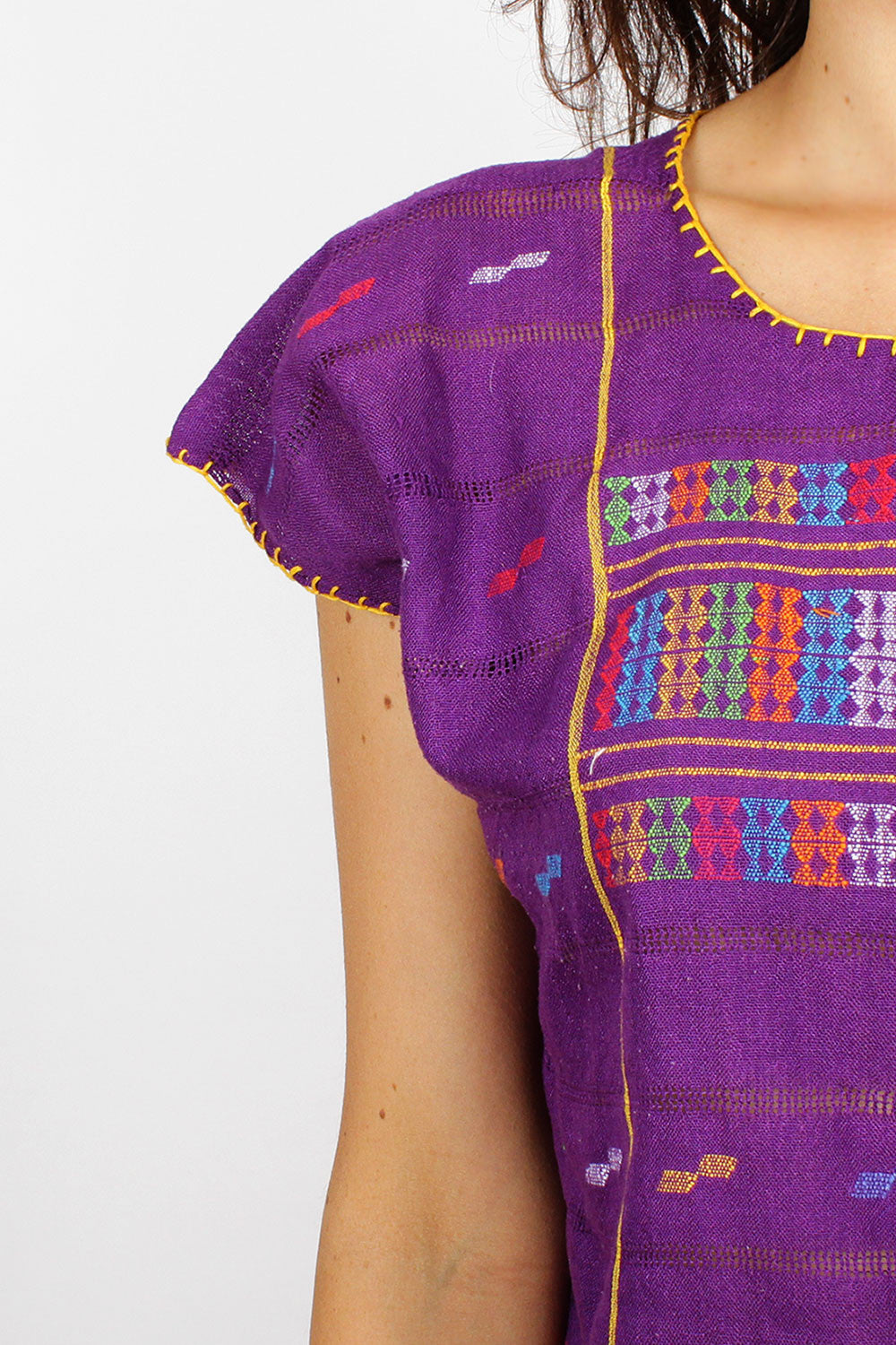 Grape Tassel Boho Top