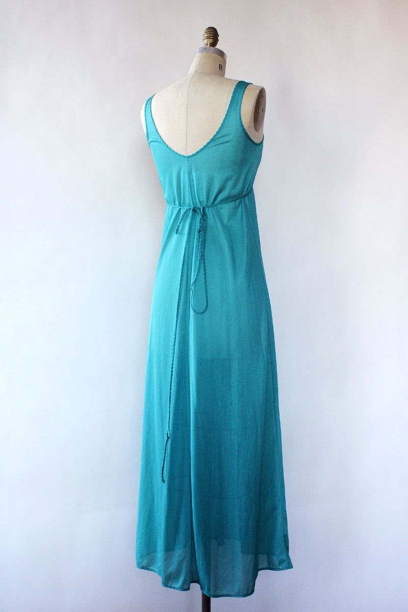 Teal Butterfly Gown