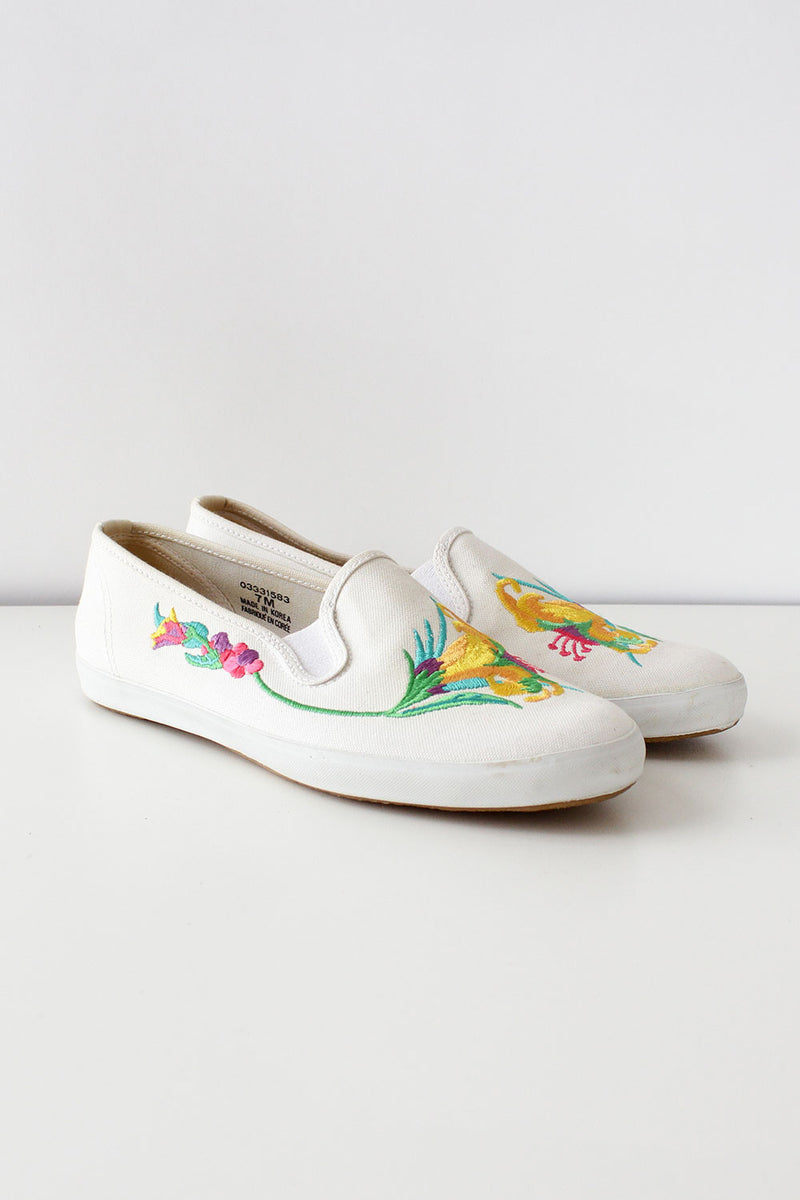 Liz Floral Slip Ons 7