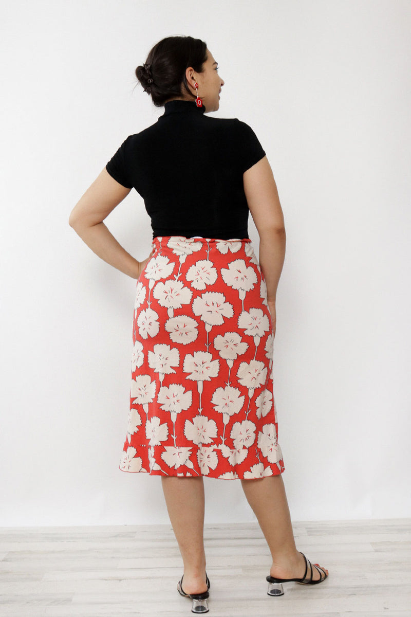 Kookai Pop Floral Skirt M/L