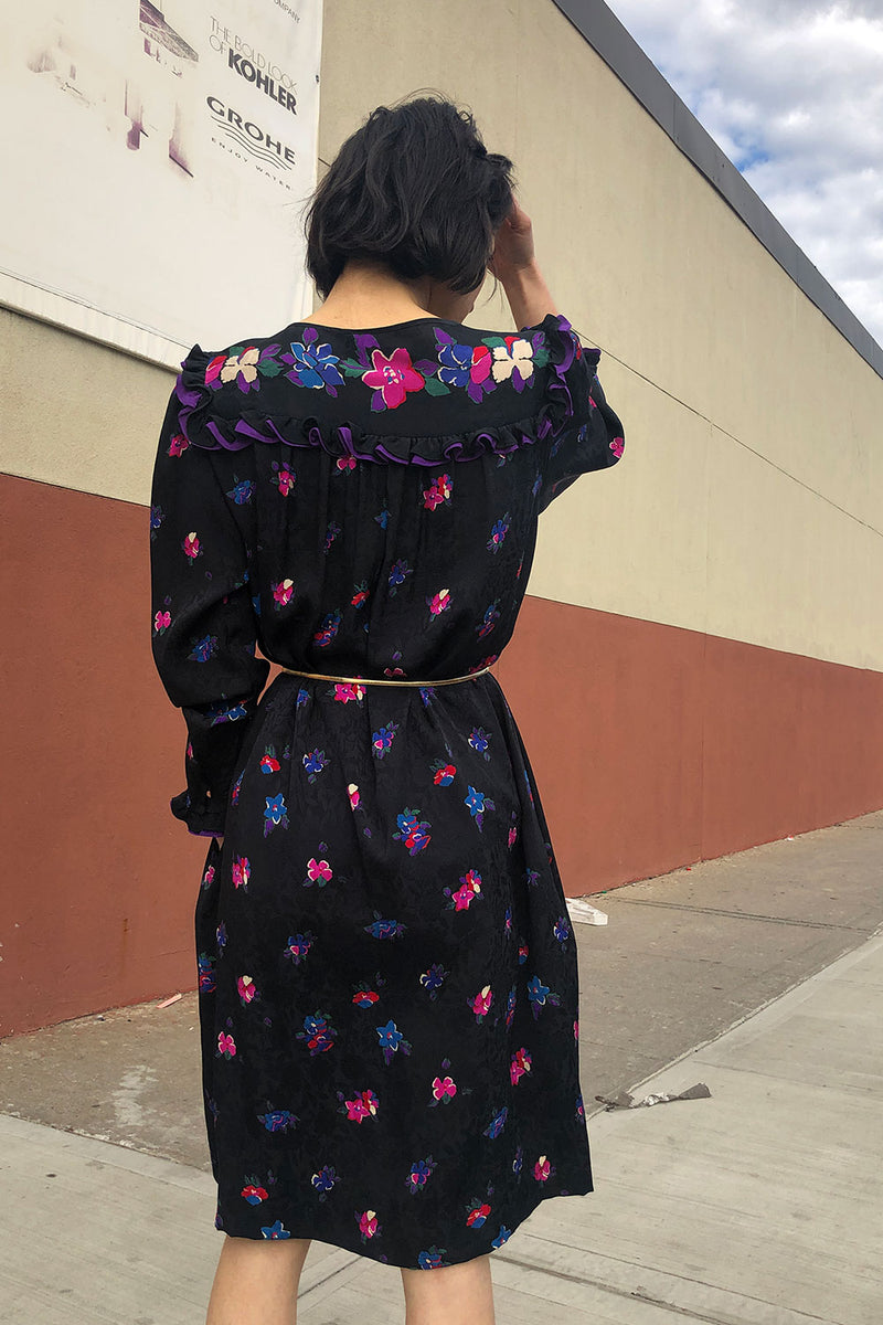 Mary McFadden Silk Floral S-L