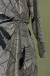Adrianna Silk Maze Dress S/M