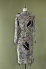 Adrianna Silk Maze Dress S/M
