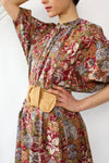 Antiqued Rose Smock Dress XS-M