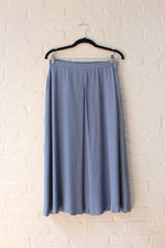 Periwinkle Flowy Midi Skirt M