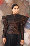 Hanae Mori Brocade Wing Jacket M