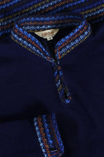 Allée Navy Knit Dress Vest Set M