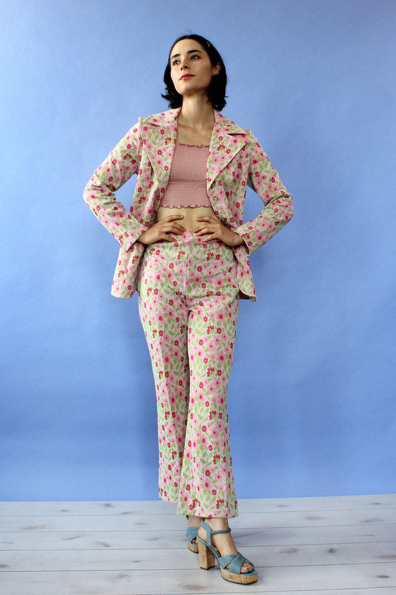 Catalina Floral Pant Suit S/M