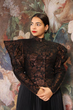 Hanae Mori Brocade Wing Jacket M