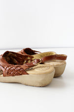 Cobbie Huarache Wedge Sandals 8