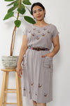 Soft Birds Skirt Set M/L