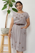 Soft Birds Skirt Set M/L