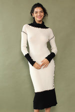 Squiggly Knit Sweaterdress M/L
