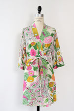 Mistee Sketchy Floral Robe XS-M