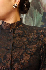 Hanae Mori Brocade Wing Jacket M