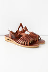 70s Rapallo Cutout Wood Sandals 8 1/2