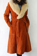Penny Lane Suede Coat XS/S
