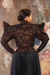 Hanae Mori Brocade Wing Jacket M