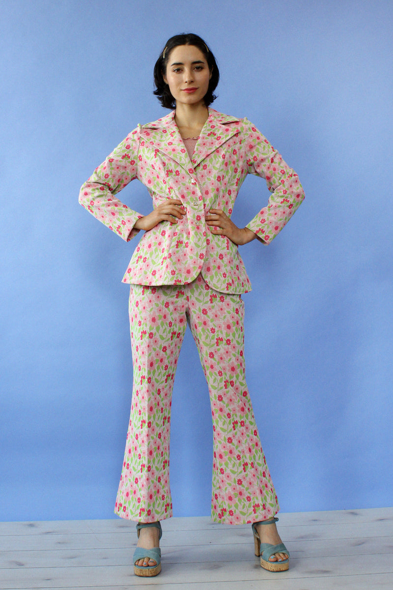 Catalina Floral Pant Suit S/M