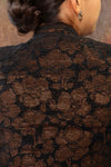 Hanae Mori Brocade Wing Jacket M