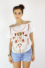 Egyptian Graphic Blouse S