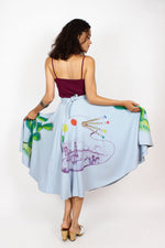 Cacti Circle Skirt XS/S