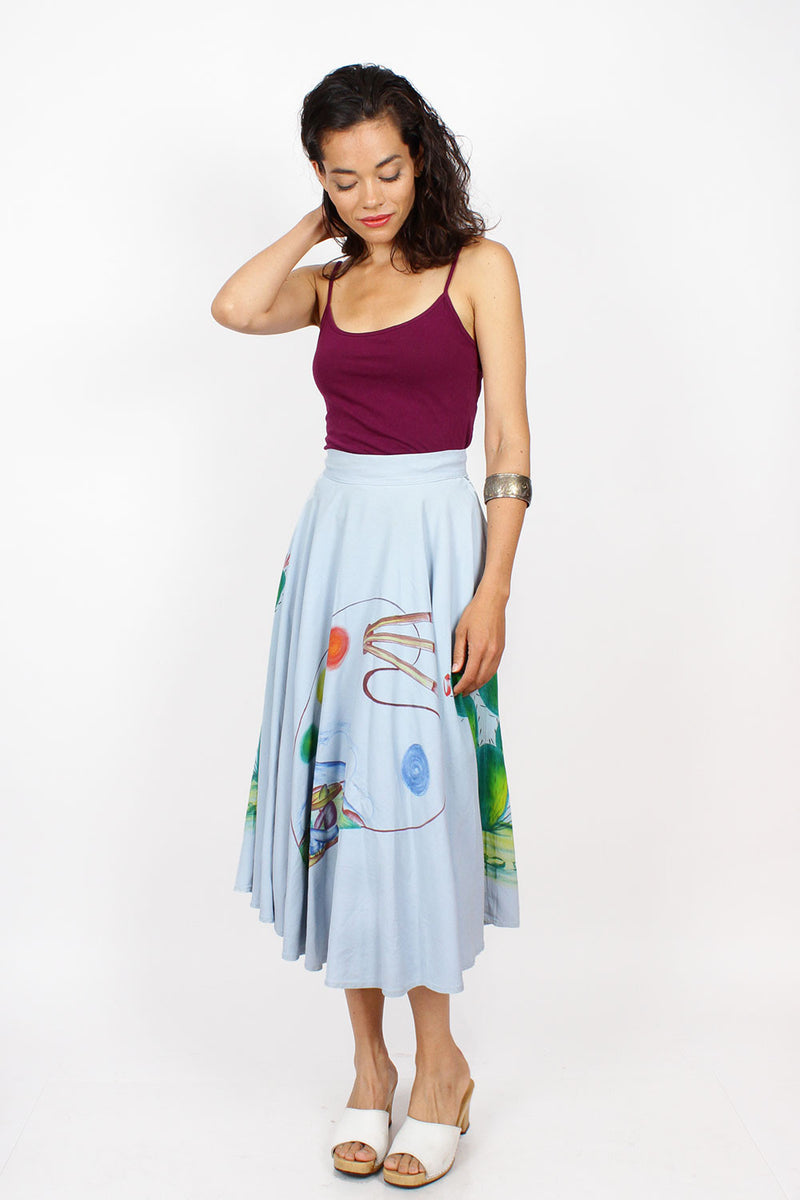 Cacti Circle Skirt XS/S