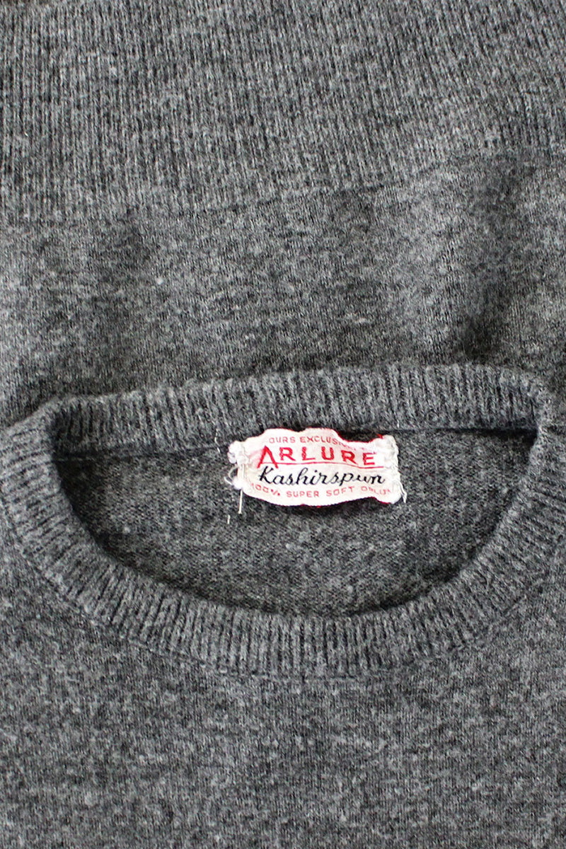 Charcoal 60s Sweater Tee S/M