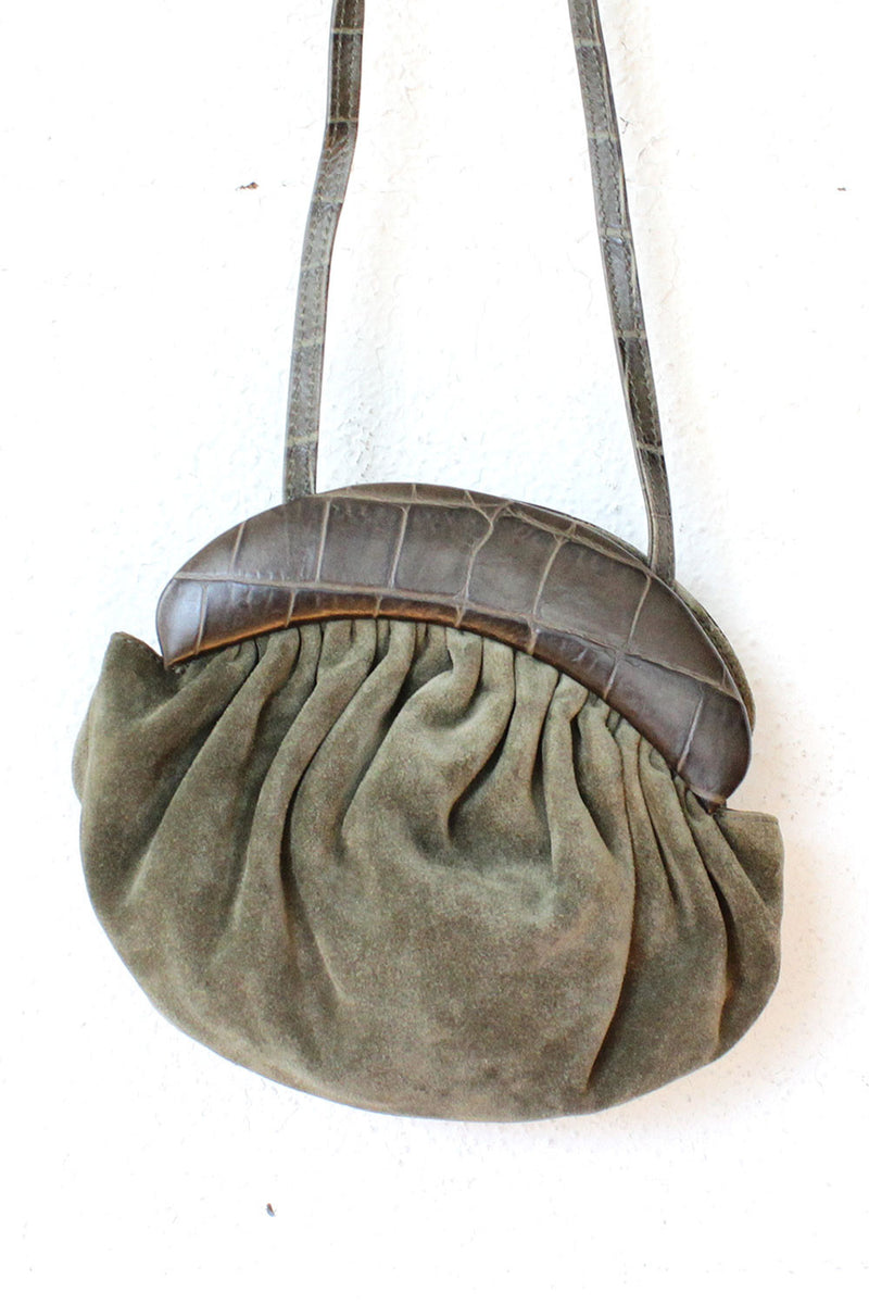 Furla Vintage Leather Hobo Bag