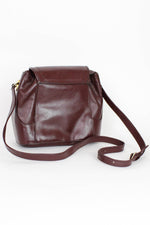 Cordovan Leather Crossbody Bag