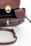 Cordovan Leather Crossbody Bag