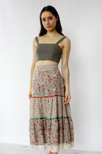 Wildflower Tiered Skirt S/M