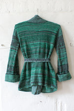 Green Space Dye 70s Cardigan XS/S