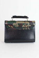 Tribal Print Studded Box Bag
