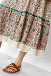Wildflower Tiered Skirt S/M