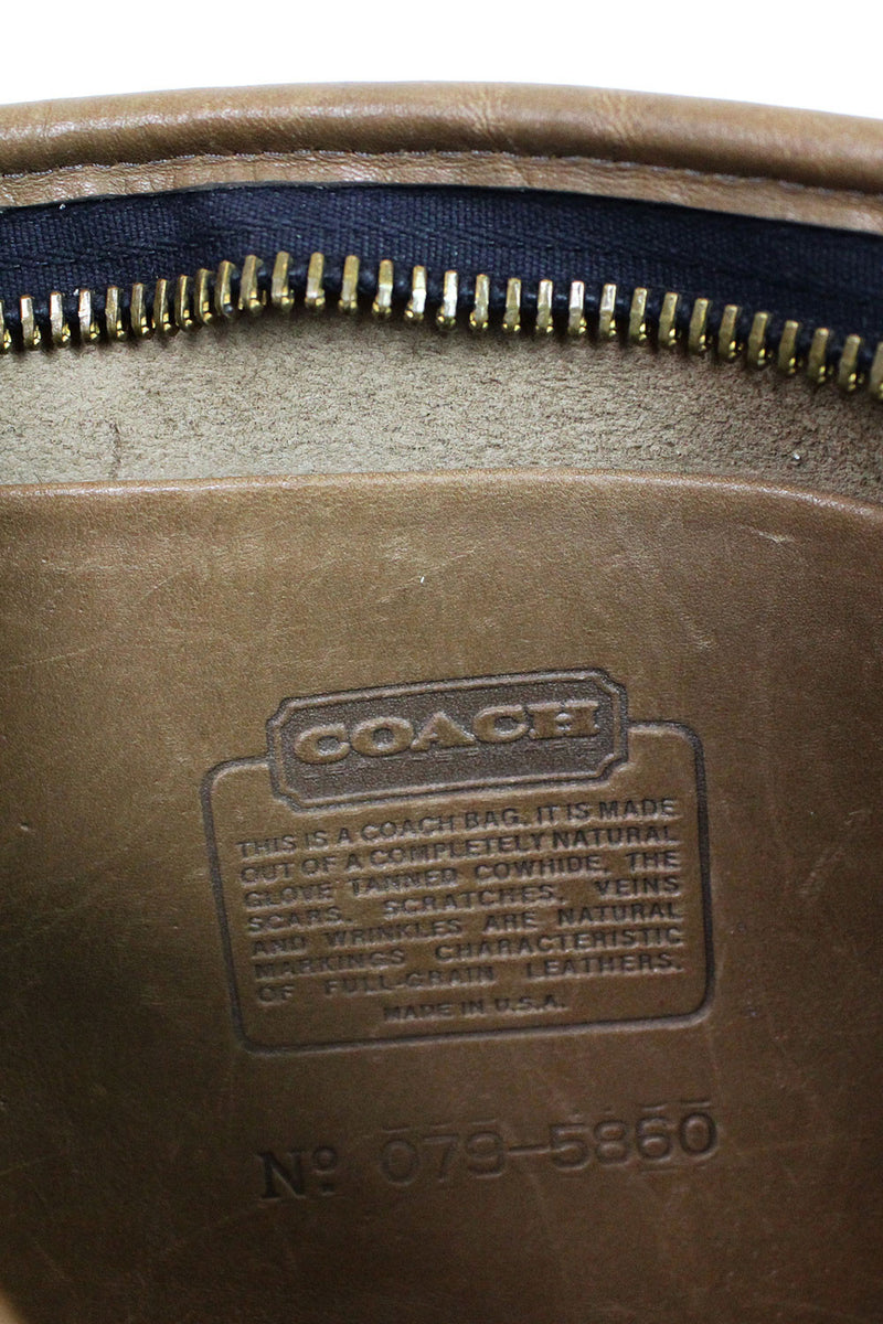 Coach Sepia Tan Basic Bag