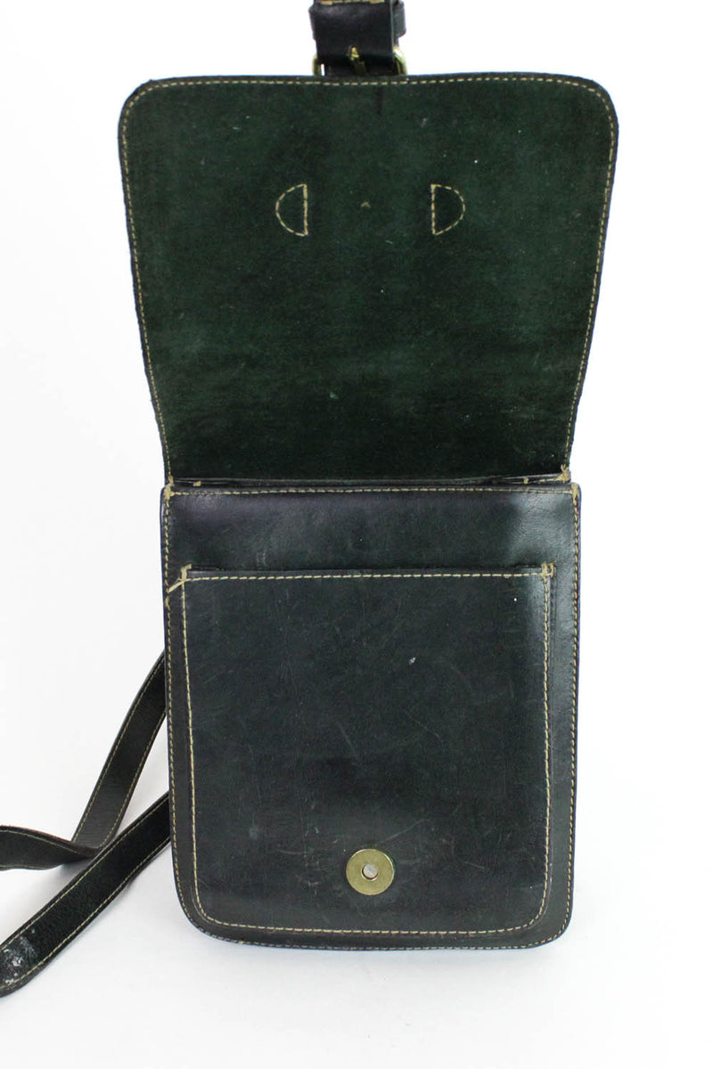 Mini Convertible Leather Backpack