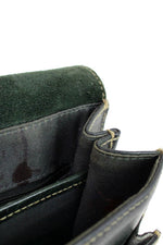 Mini Convertible Leather Backpack