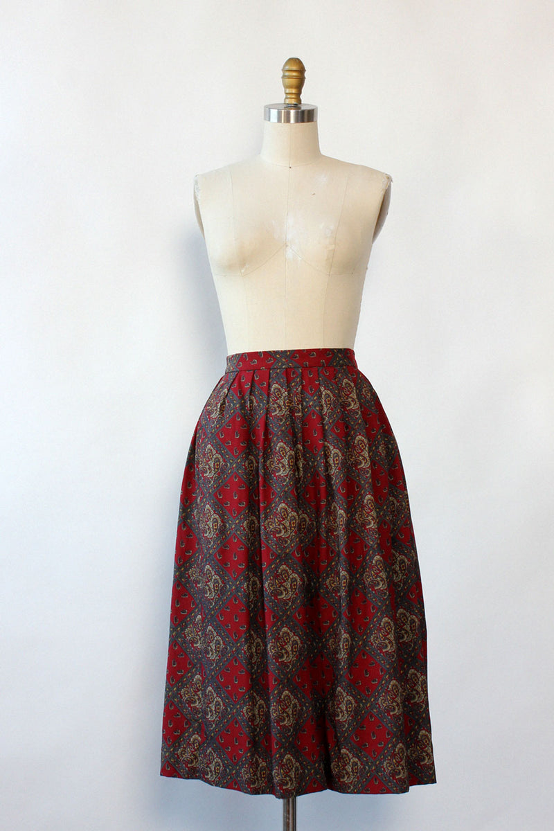 Scarlett Paisley Full Skirt XS/S