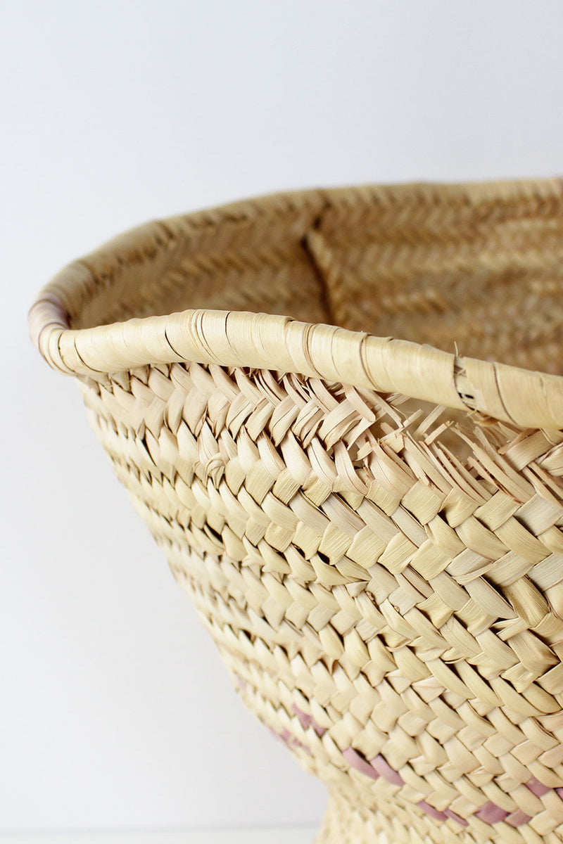 Farmers Market Straw Bag