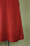 Vermilion Checkered '40s Dress L