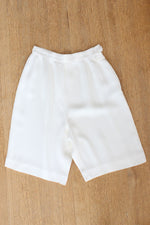 Evan Picone Ivory Twill Shorts XS