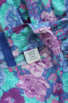 Laura Ashley Teal Floral Dress XS/S