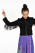 Tiny Fringe Jacket XS