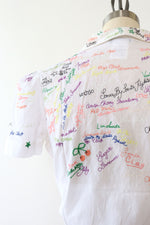 Sonia Rykiel Embroidered Novelty Blouse S/M
